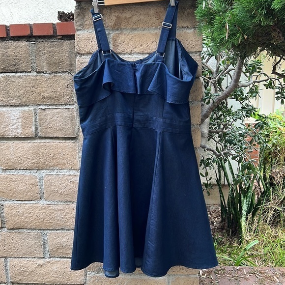 Eighty-Eight Chambray‎ Womens Dress Plus Size 3X - Picture 2 of 11